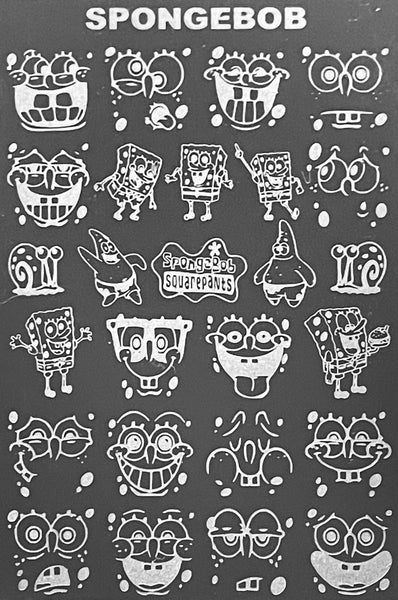 Under Sea Pineapple Living Bob Stamping Plates