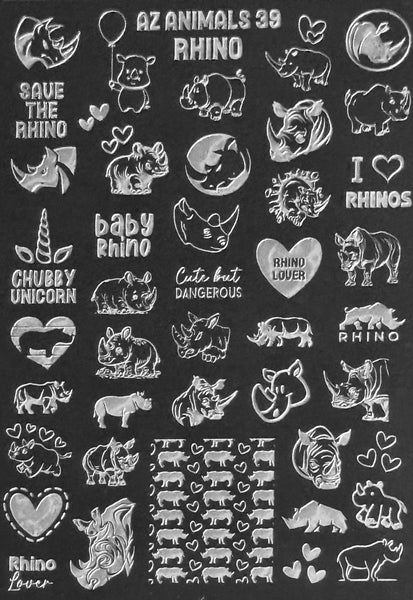 Animals Stamping Plates