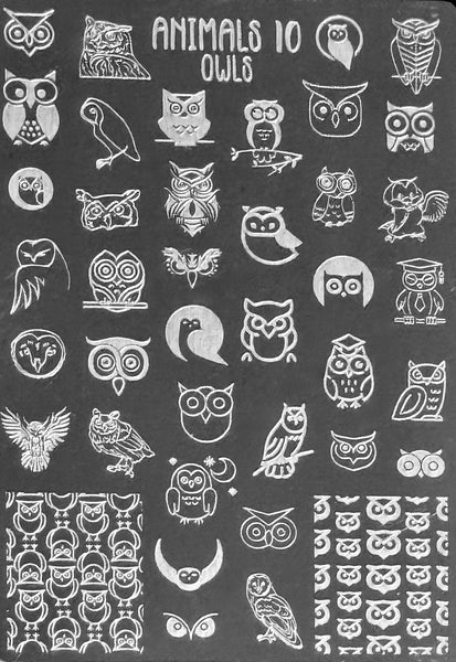Animals Stamping Plates