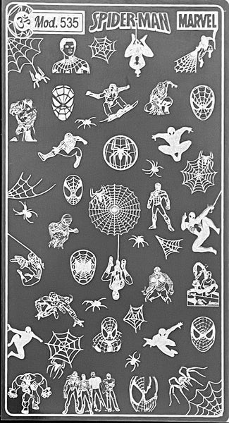 Super Heroes Stamping Plates