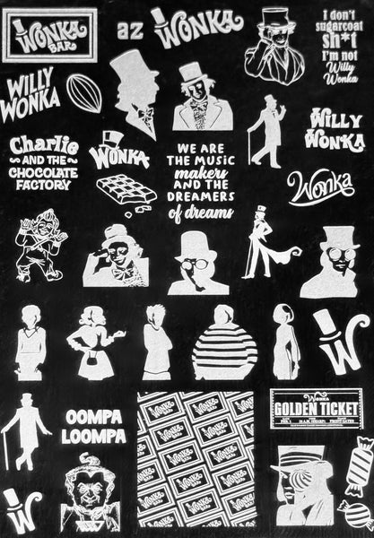 Willy’s Chocolate Factory Movie Stamping Plate
