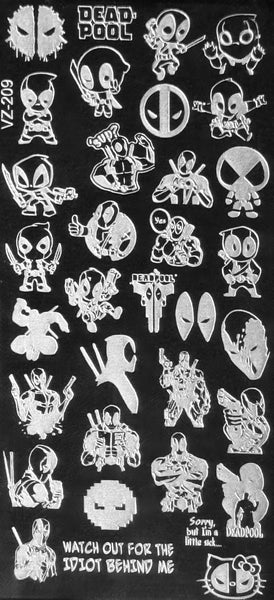 Super Heroes Stamping Plates