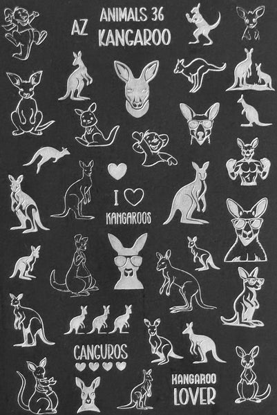 Animals Stamping Plates