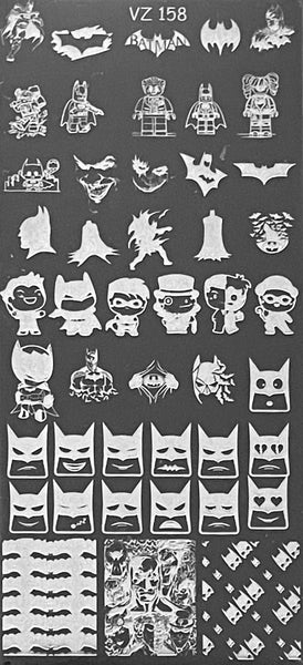 Super Heroes Stamping Plates