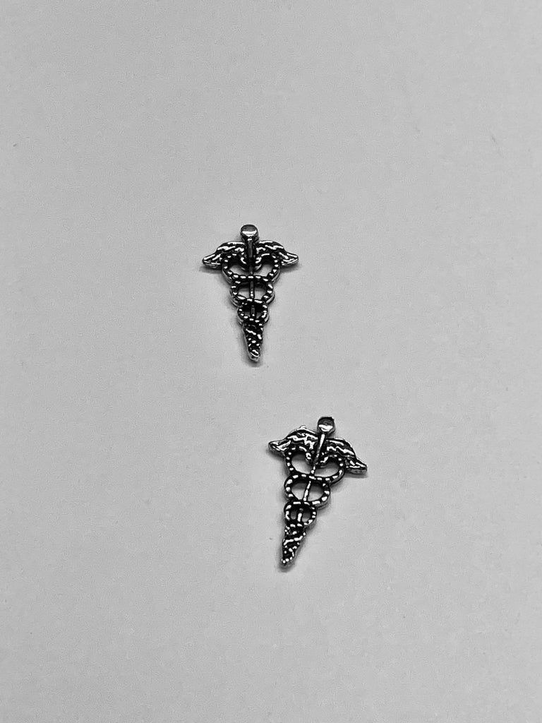 Caduceus Nail Charms (2)