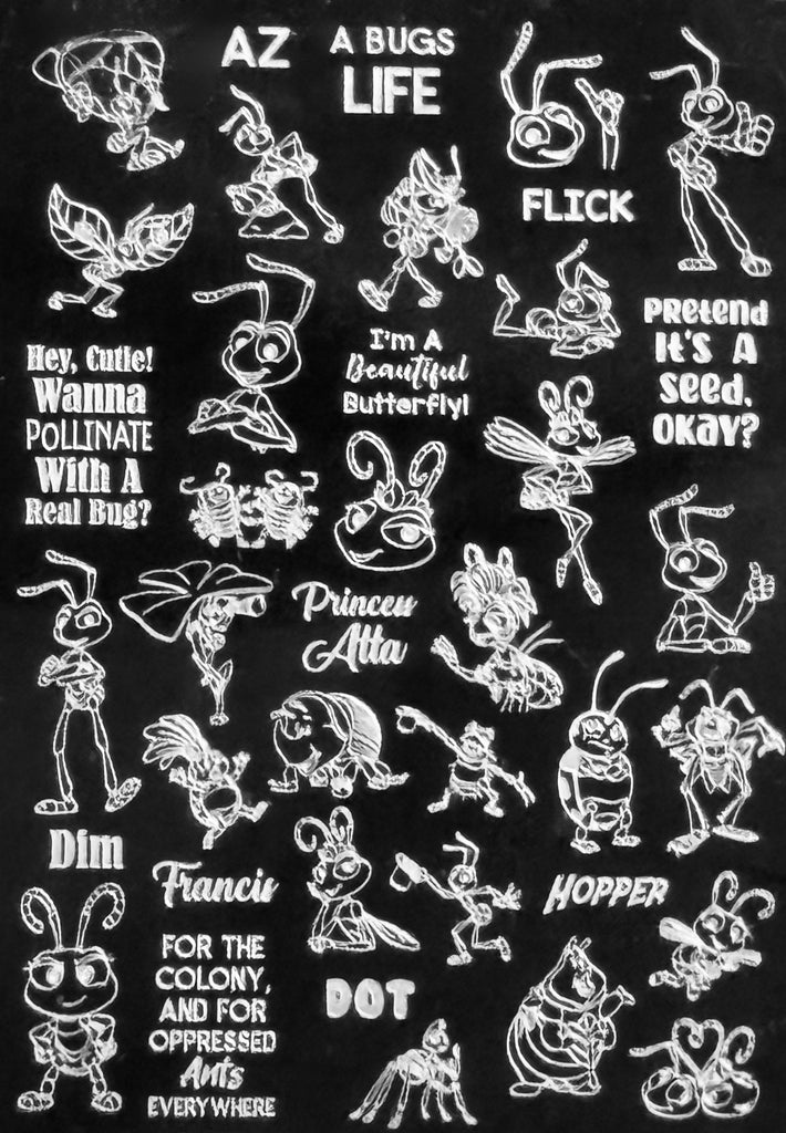Flik and Ant Island Movie Stamping Plate