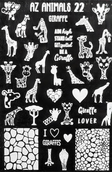 Animals Stamping Plates