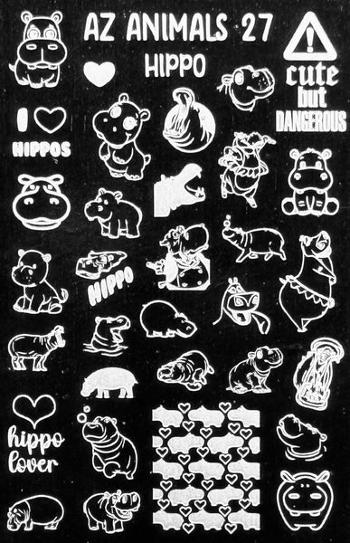 Animals Stamping Plates