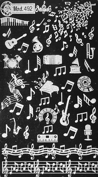 Musical Instruments Stamping Plates