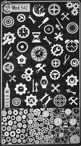 Steampunk Stamping Plates