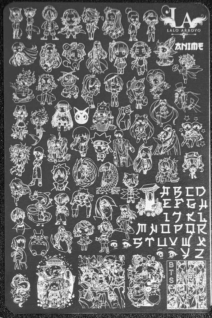 Anime XXL Stamping Plate