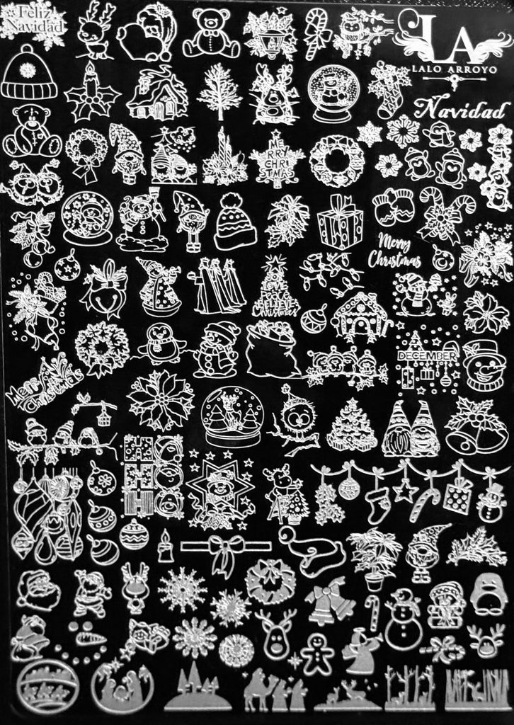 Navidad XXL Stamping Plate