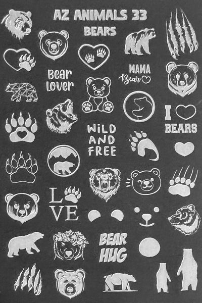 Animals Stamping Plates