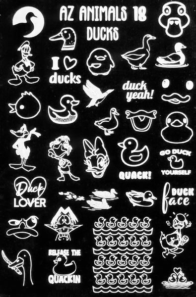 Animals Stamping Plates