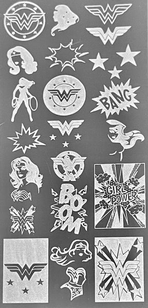 Super Heroes Stamping Plates
