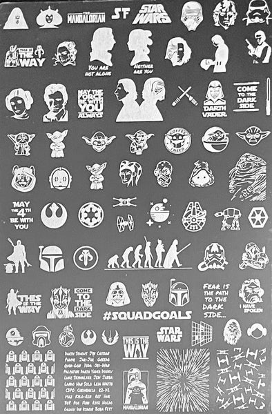 The Force XXL Stamping Plate