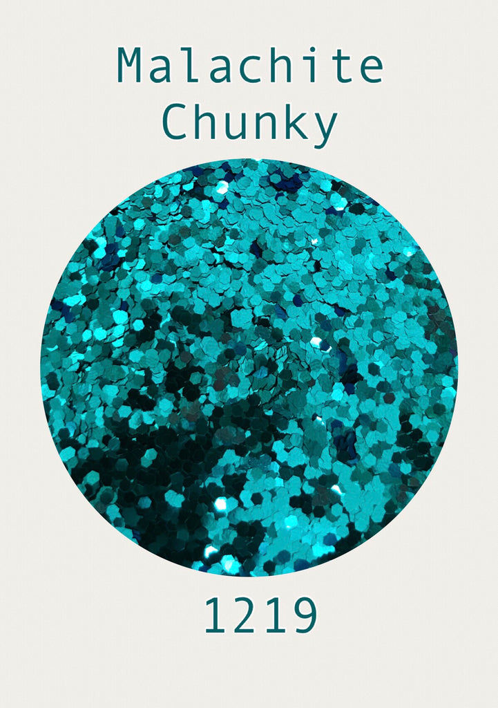 Malachite Chunky Glitter
