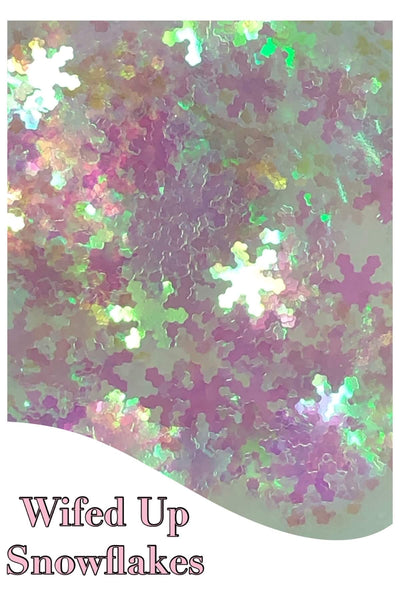 Wifed Up Snowflakes Glitter