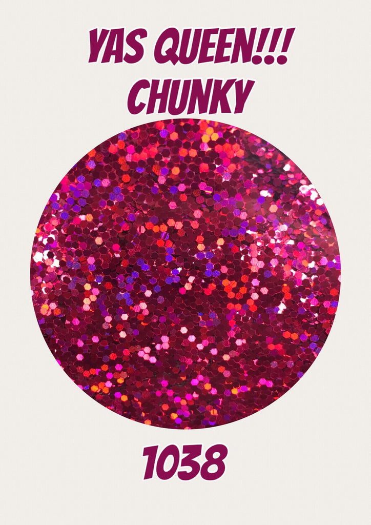Yas Queen!!! Hologram Chunky Glitter