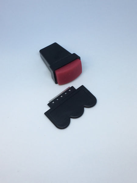 Small Handled Stamper with Scraper