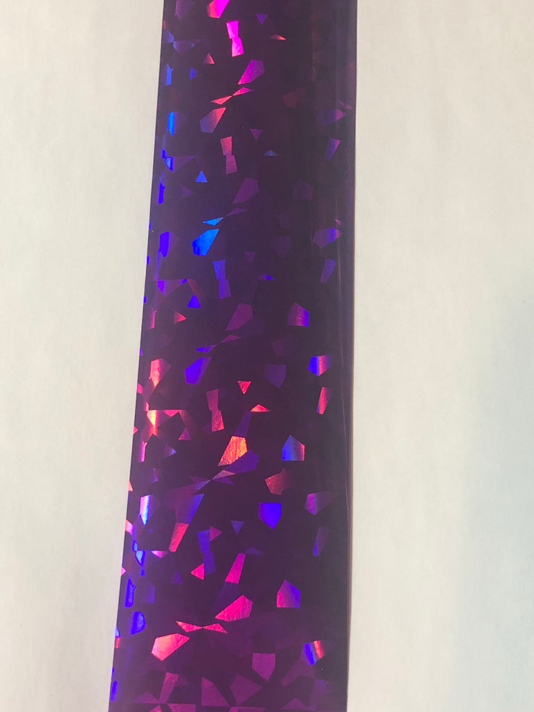 Purple Holo Shards Nail Foil