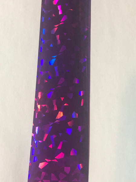 Purple Holo Shards Nail Foil