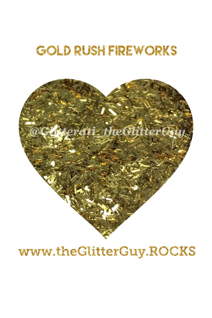 Gold Rush Fireworks Glitter
