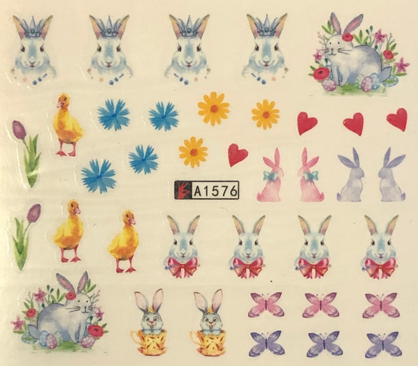 Easter Small Nail Decals