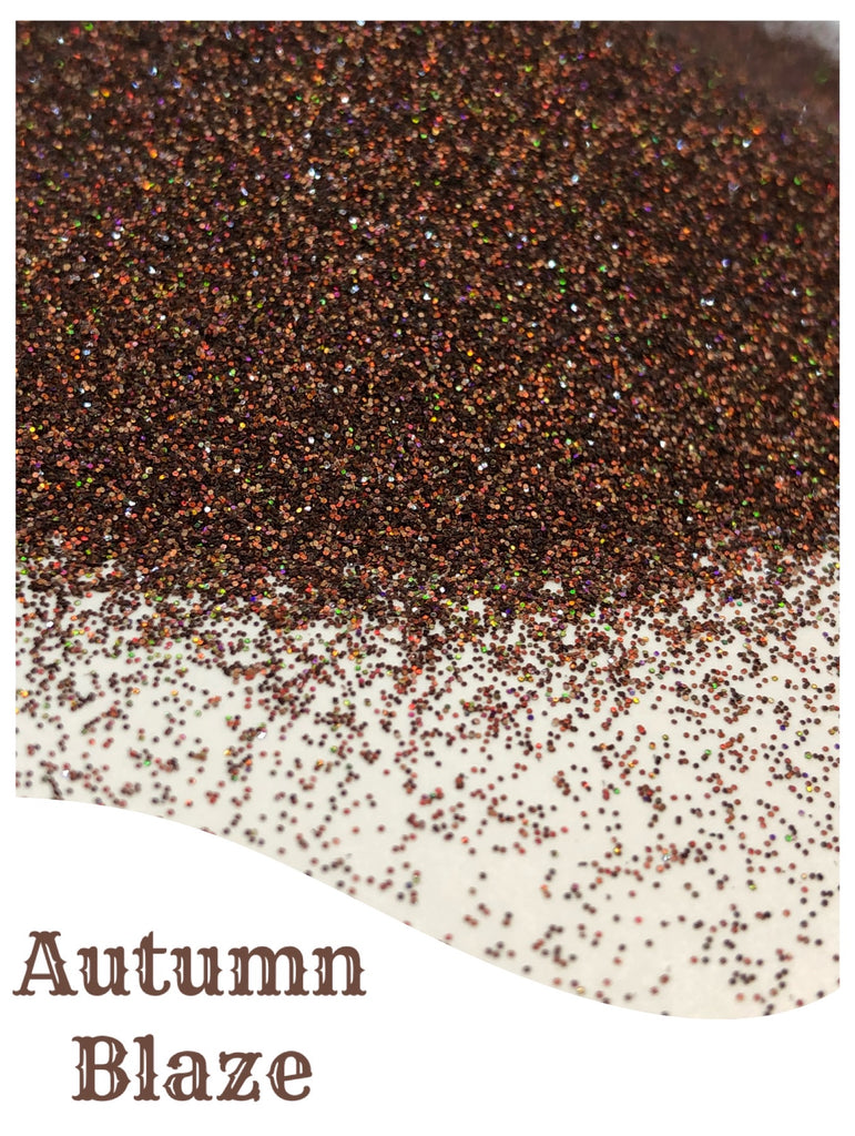 Autumn Blaze Hologram Ultrafine Glitter