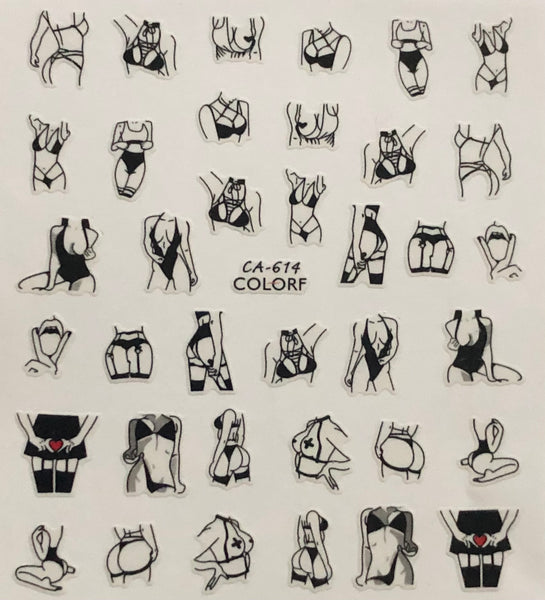 Sexy Nail Decals