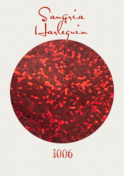 Sangria Harlequin Hologram Glitter