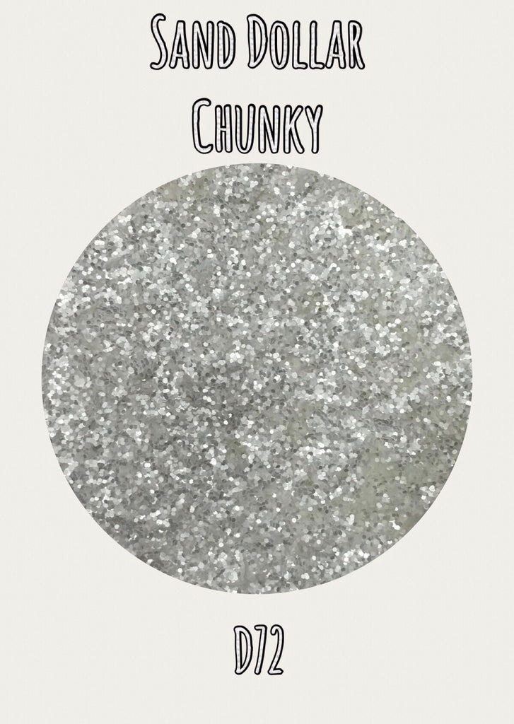 Sand Dollar Chunky Glitter