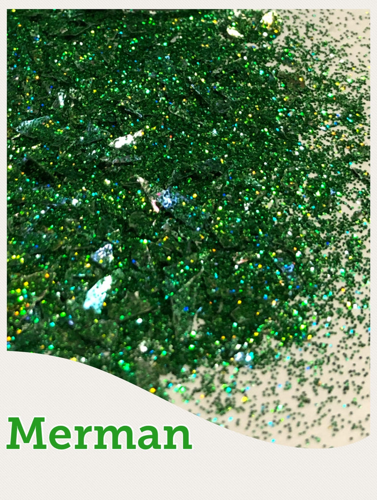 Merman  Hologram Chunky Glitter Mix