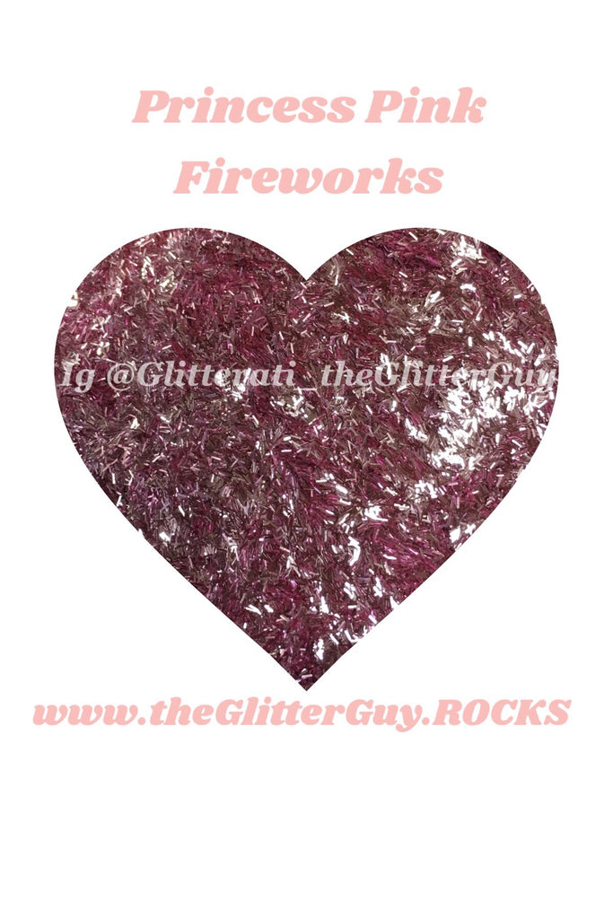 Princess Pink Fireworks Glitter