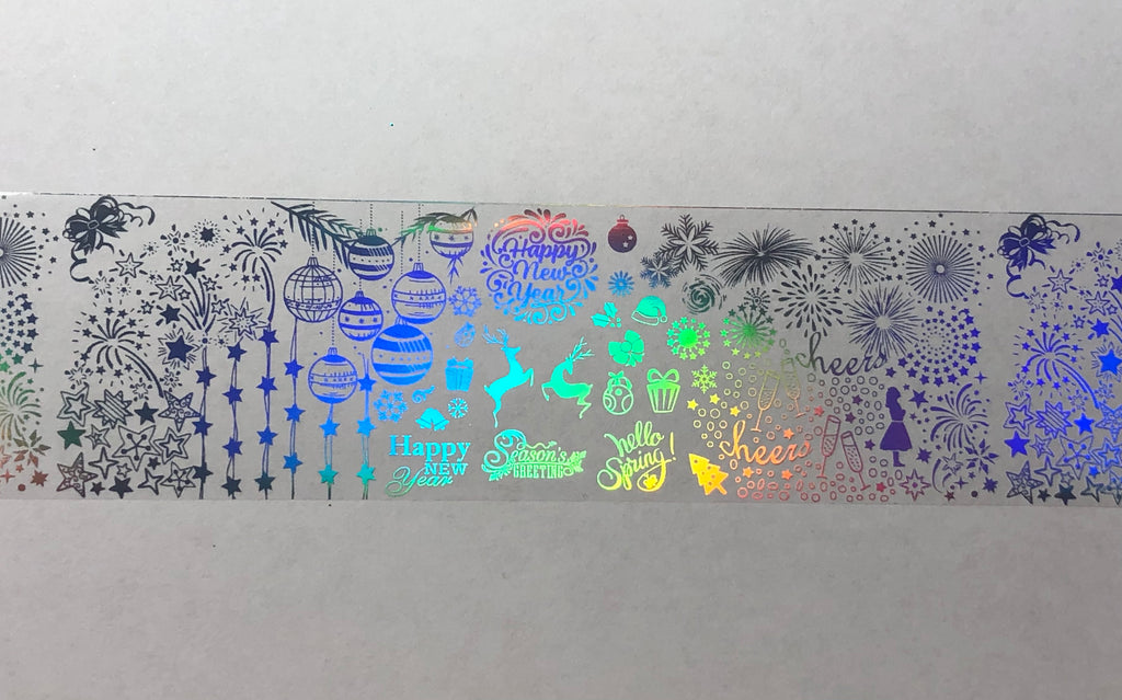 Holo Christmas/New Year Nail Foil