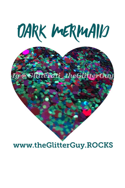 Dark Mermaid Chunky Glitter Mix