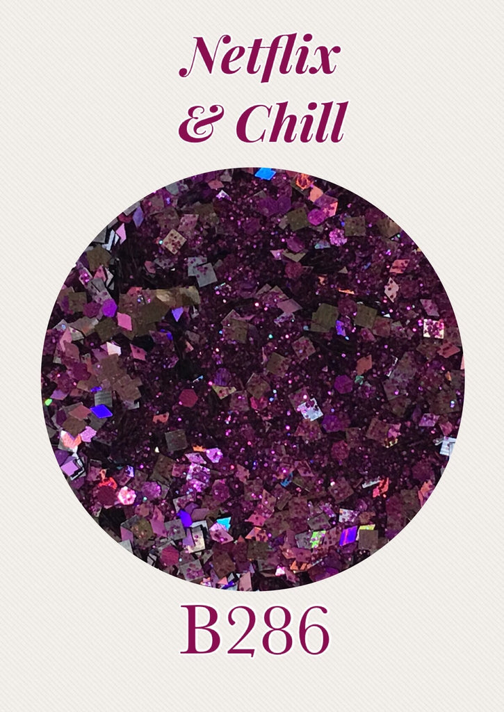 Netflix & Chill Custom Mix Glitter