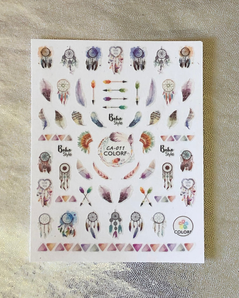 Dream Catcher Nail Decals