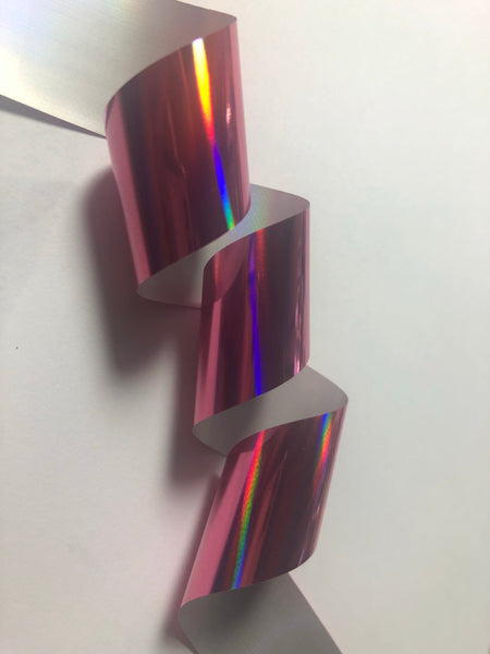 Skinny Pink Holo Nail Foil