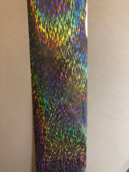 Silver Holo Fibers Nail Foil