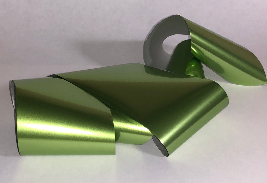 Matte Lime Solid Nail Foil