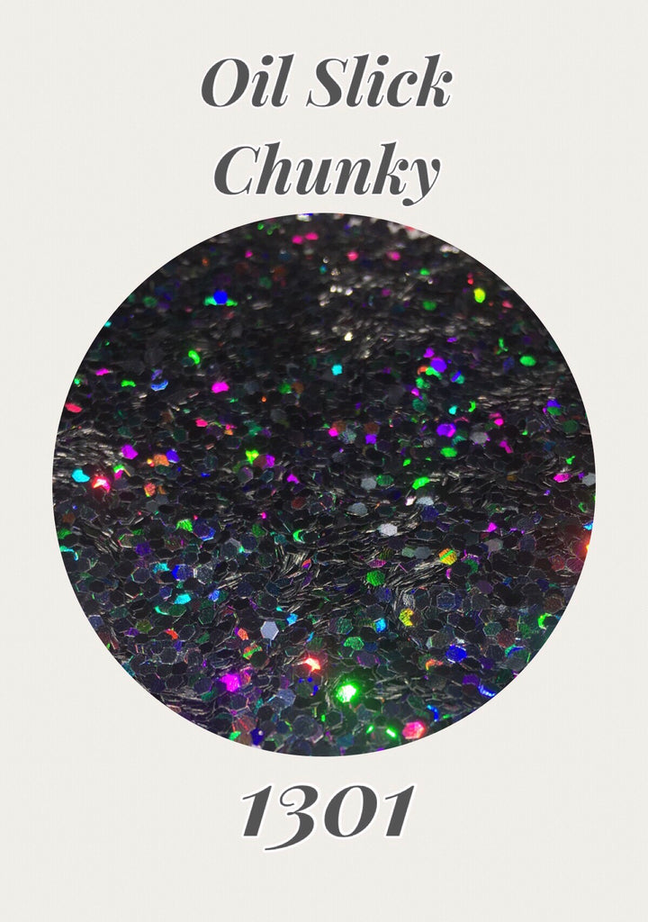 Oil Slick Chunky Glitter