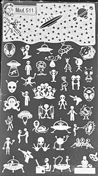 Take Me to Your Leader Stamping Plate