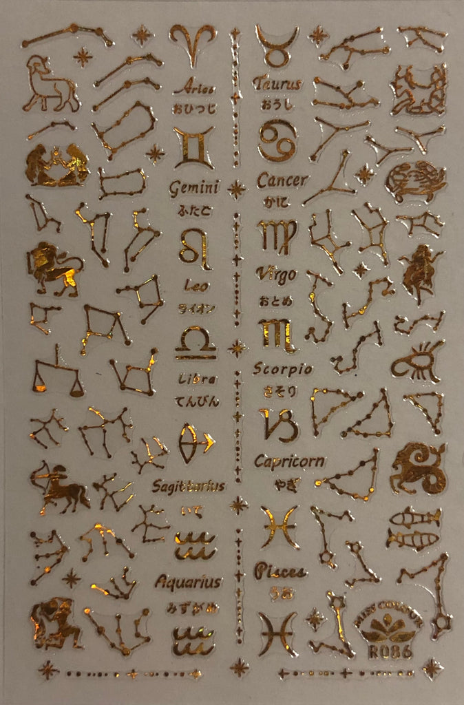 Astronomy/Astrology Nail Decals