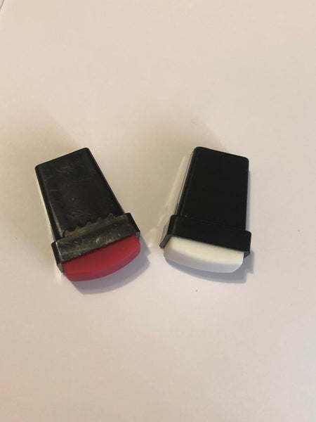 Small Handled Stamper with Scraper
