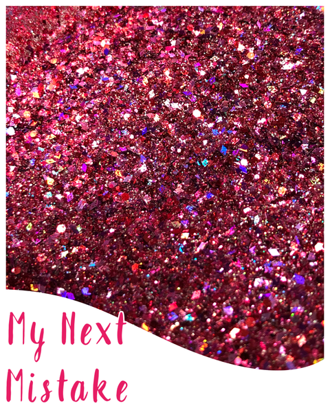 My Next Mistake Chunky Glitter Mix
