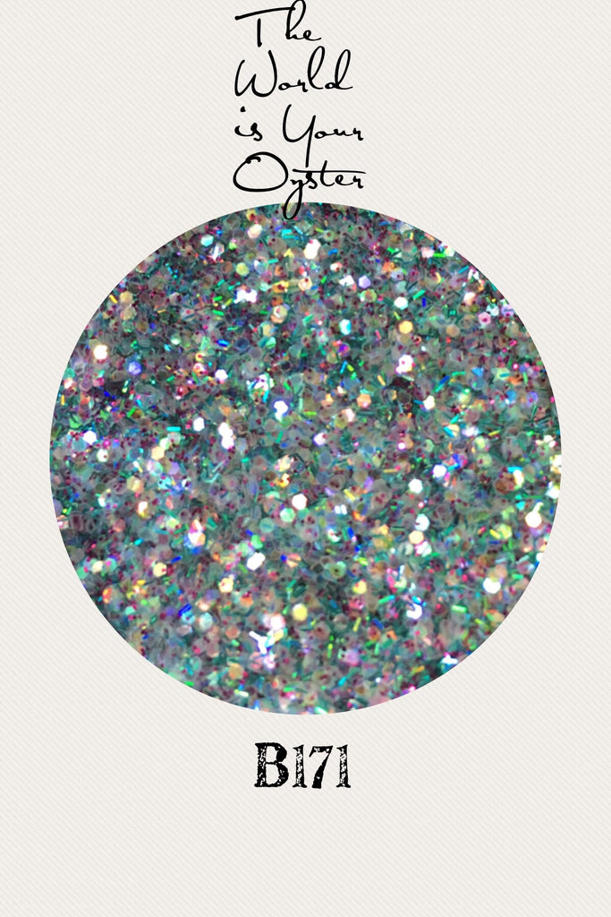 The World is Your Oyster Custom Mix Glitter