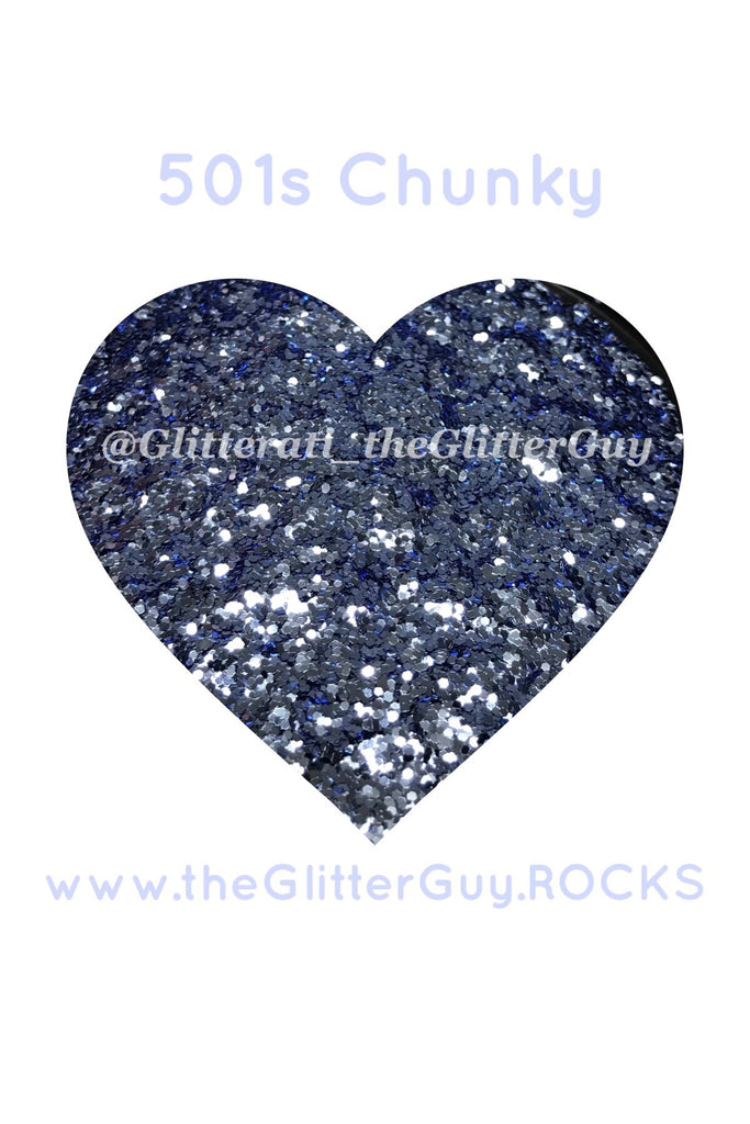 501s Chunky Glitter