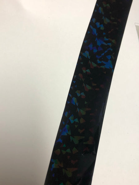 Black Holo Large Shards Nail Foil