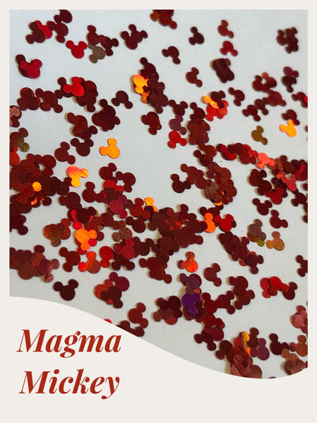 Magma Mouse Holo Glitter